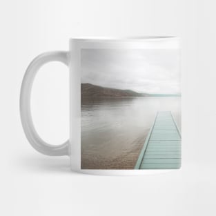 Blue Dock Peaceful Lake Mug